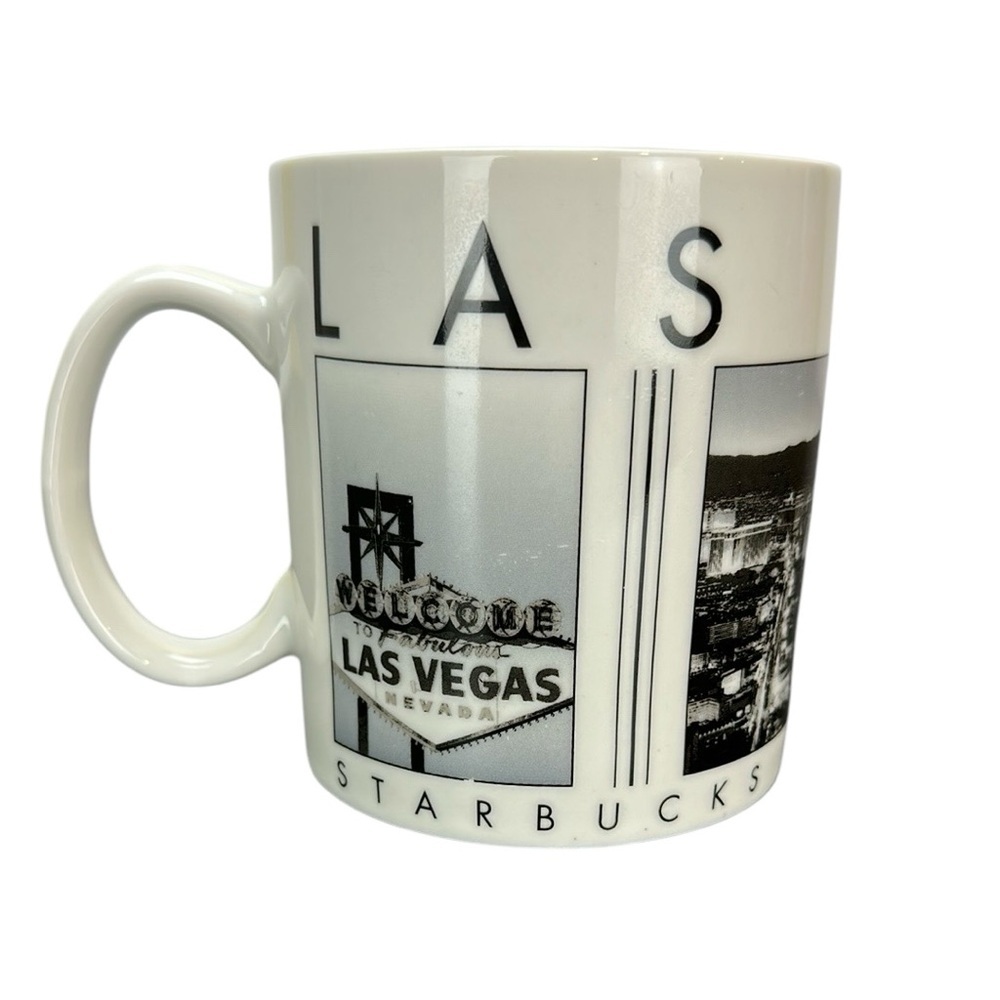 Starbucks 2003 City Scenes Series Barista Las Vegas Nevada Coffee Tea Mug‎ Cup